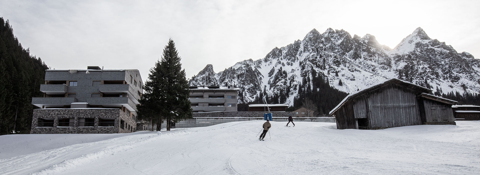 Alpin Resort Montafon im Winter in Gargellen