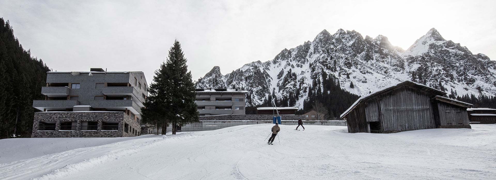 Alpin Resort Montafon direkt an der Skipiste in Gargellen